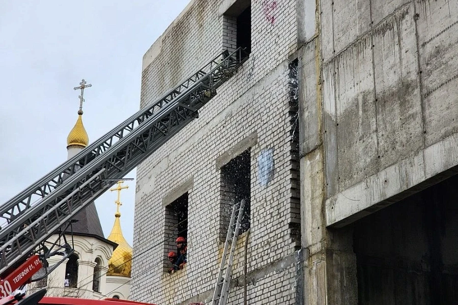 Действия при атаке БПЛА на дом отработали спасатели в Волгограде