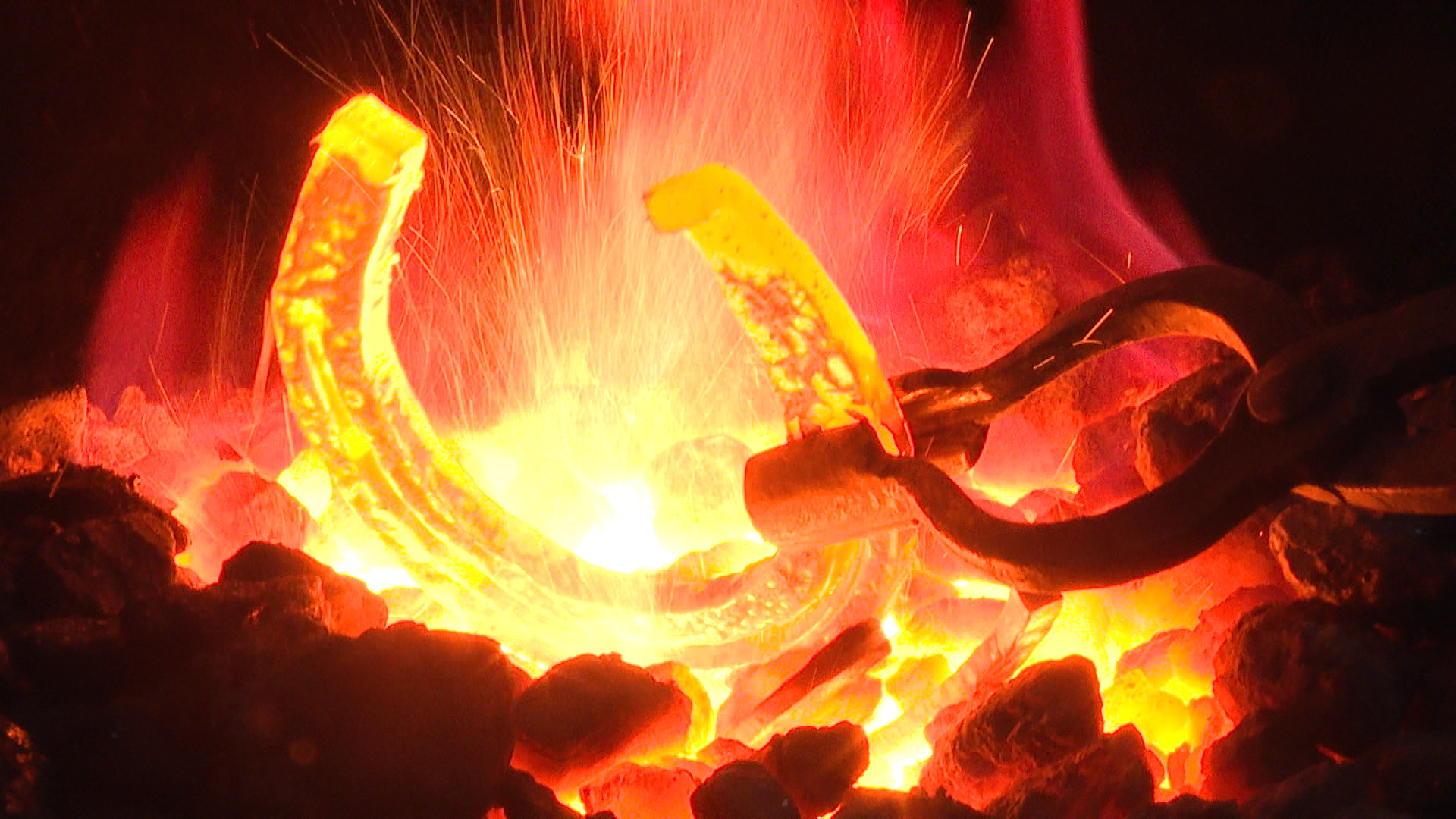 Волгоградские кузнецы создают «счастливые подковы» к наступающему году Лошади