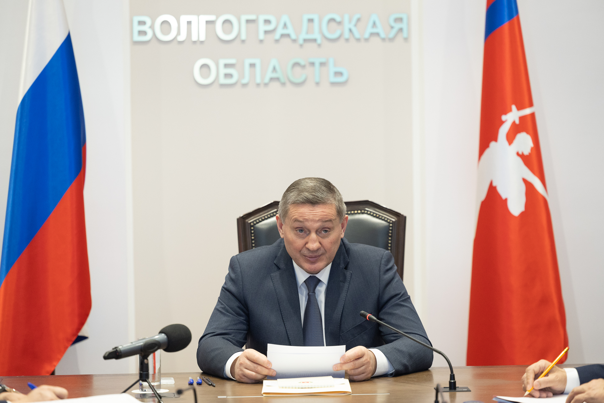 Андрей Бочаров поручил подготовиться к осложнению погодных условий