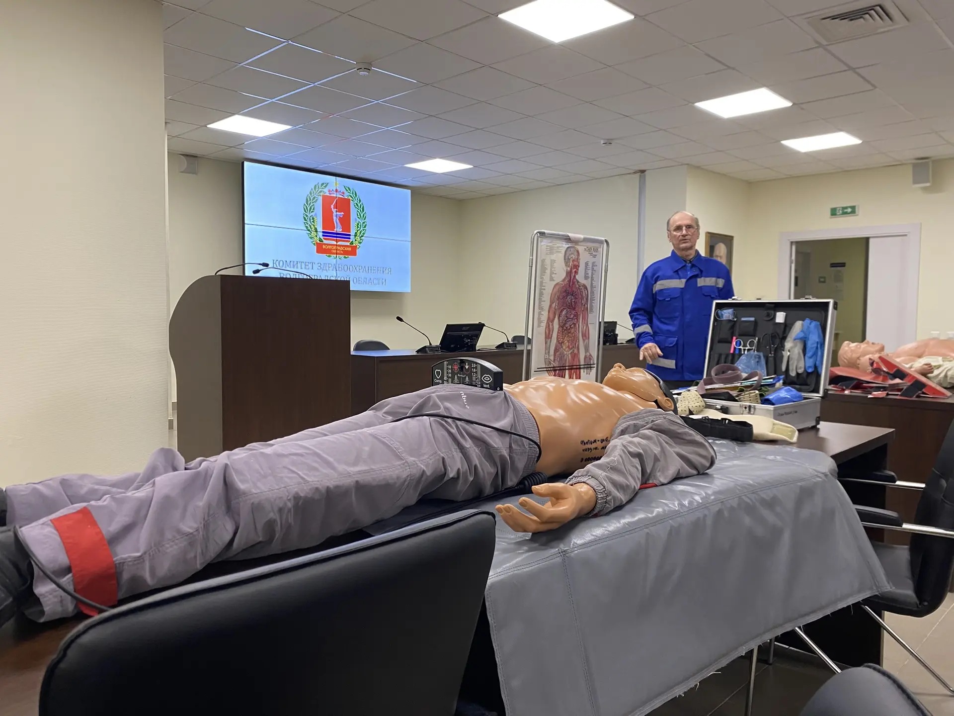 Порядка 424 тысяч жителей Волгоградской области обучили первой помощи в 2025 году