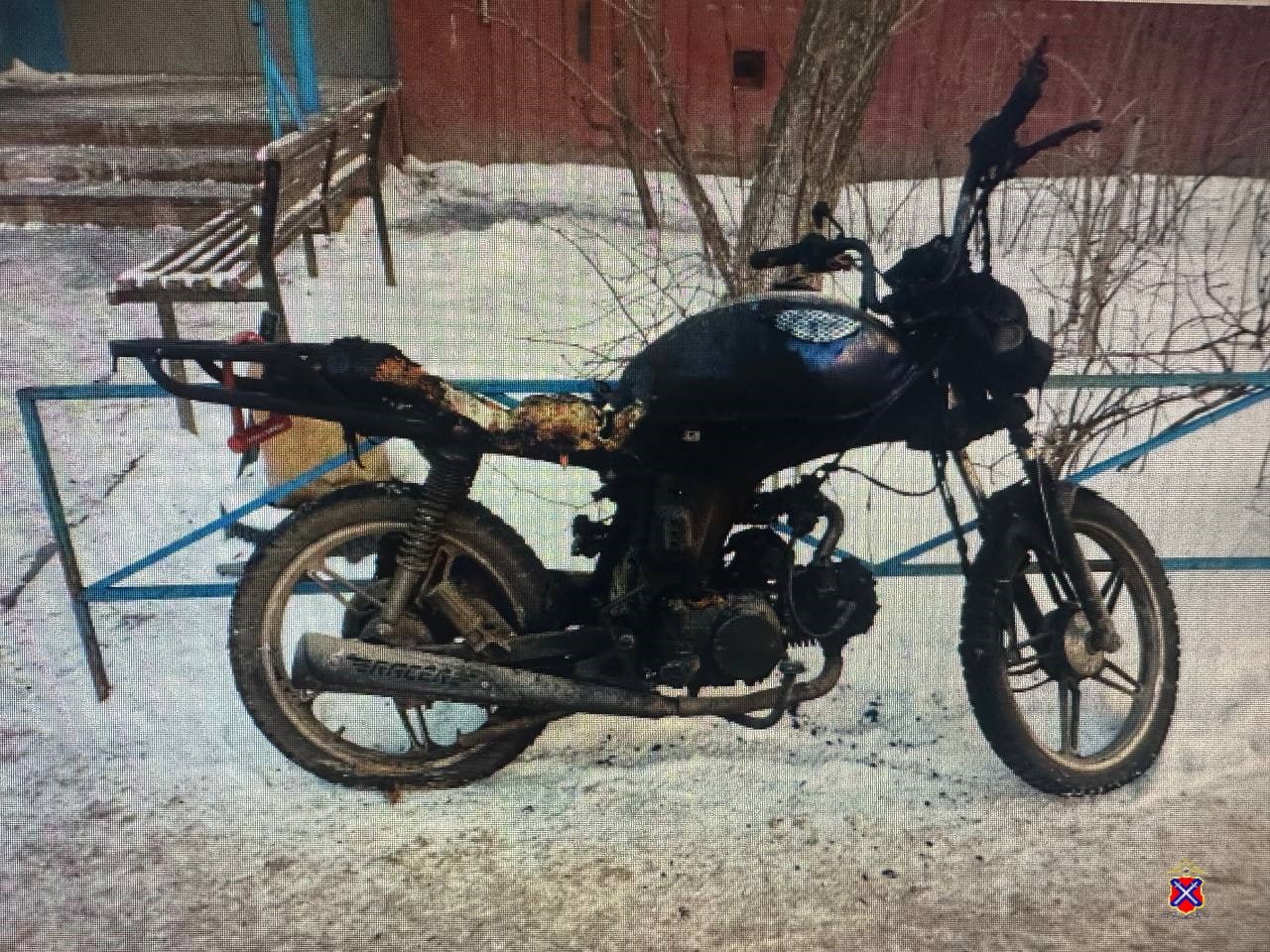 Волгоградцу грозит до 5 лет тюрьмы за поджог мопеда сводного брата