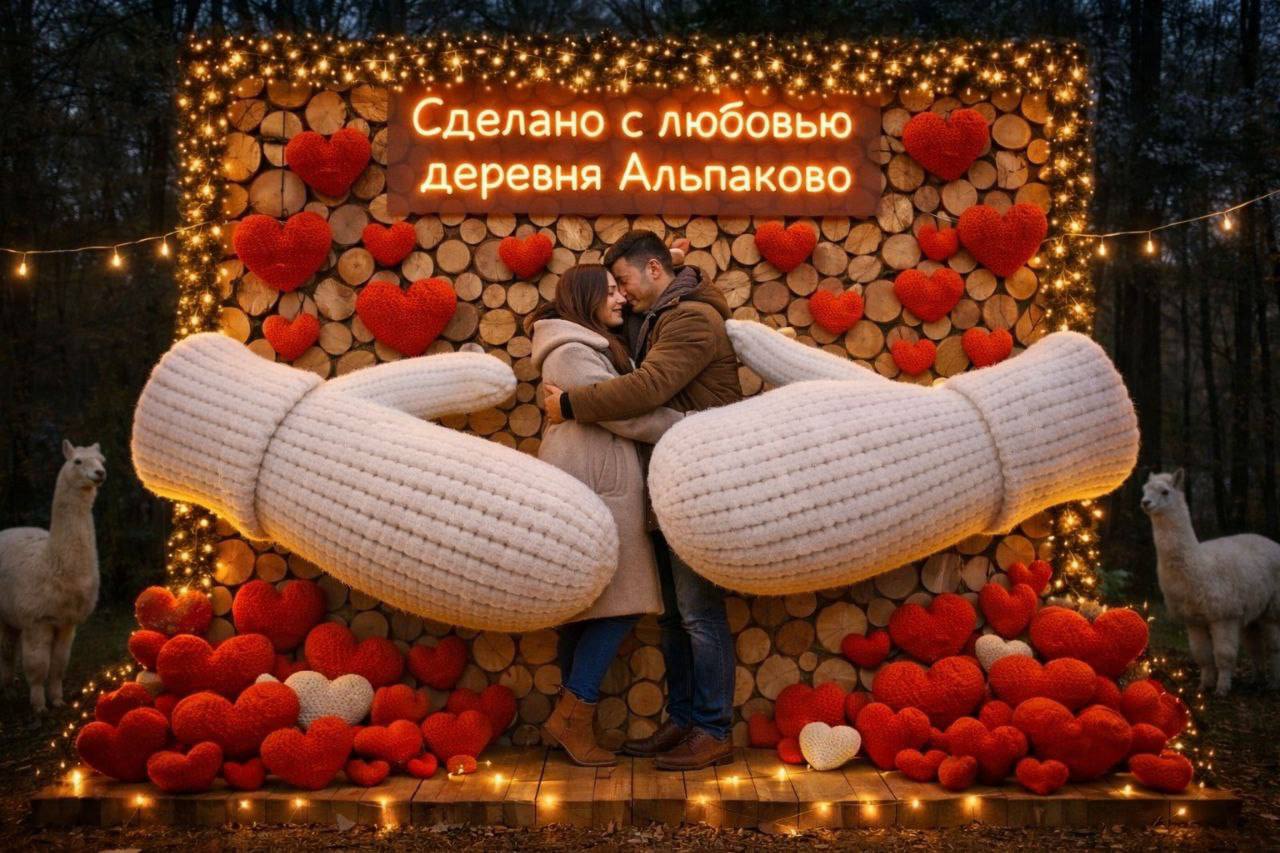 Фотозона с вязаными варежками появится в ЦПКиО Волгограда