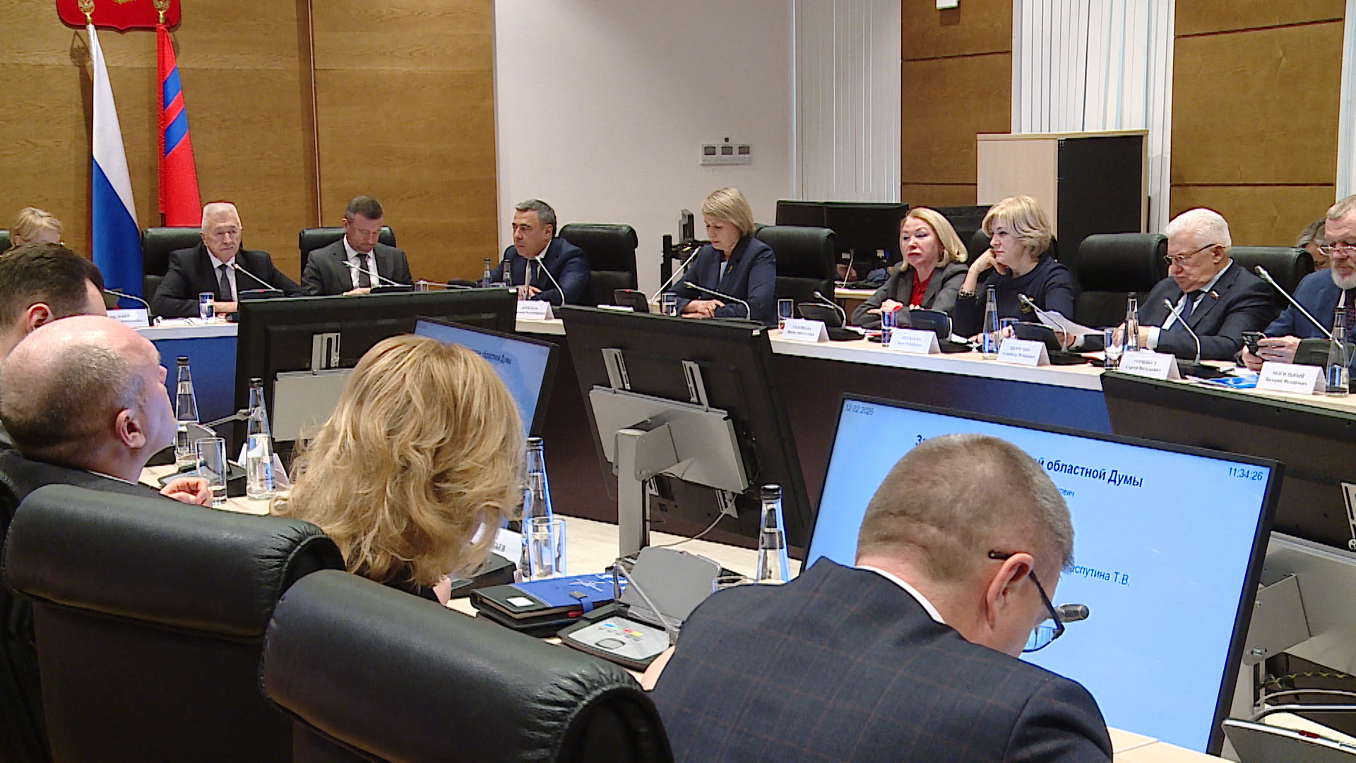 Волгоградская облдума провела первое в 2026 году заседание