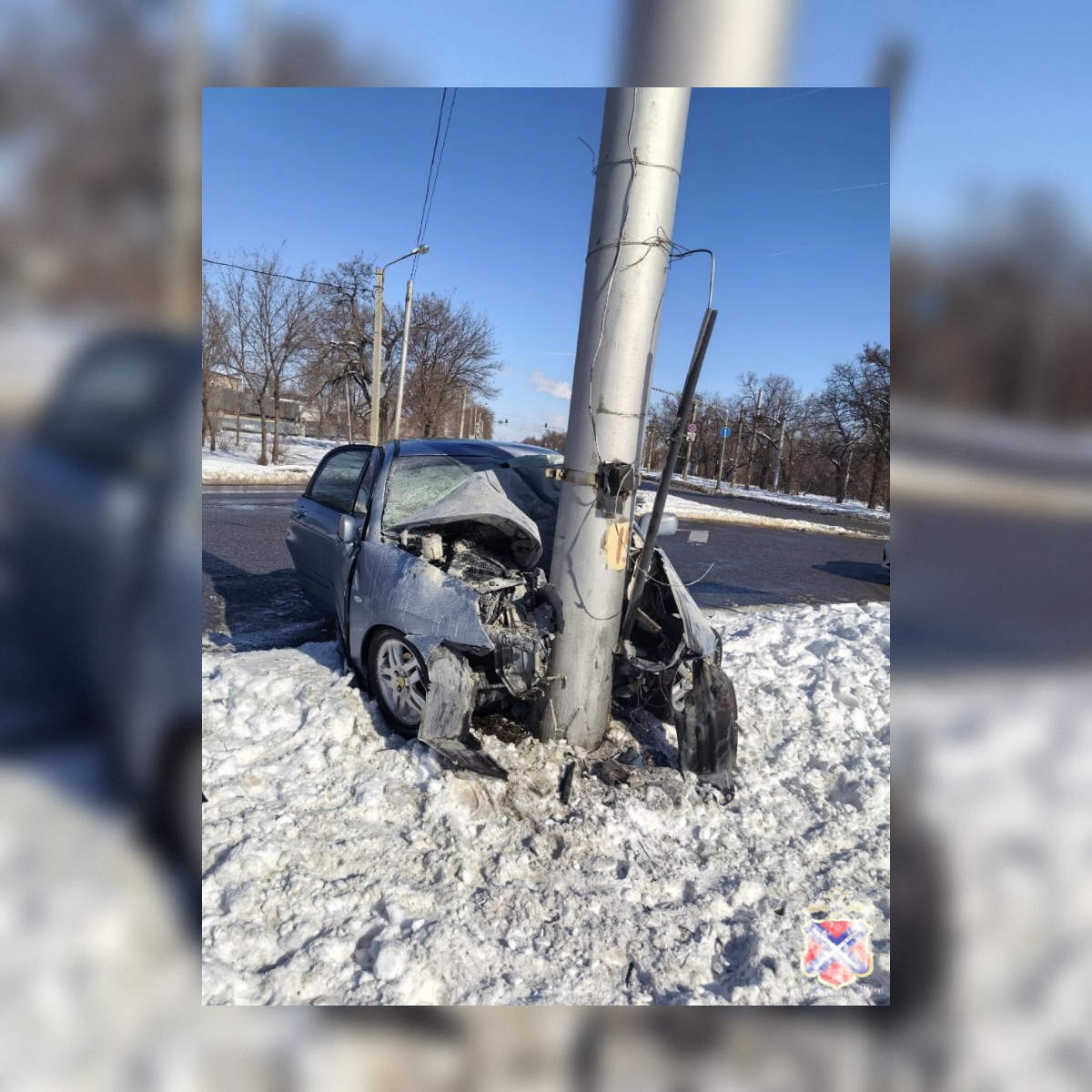 71-летний водитель попал в больницу после ДТП в Волжском