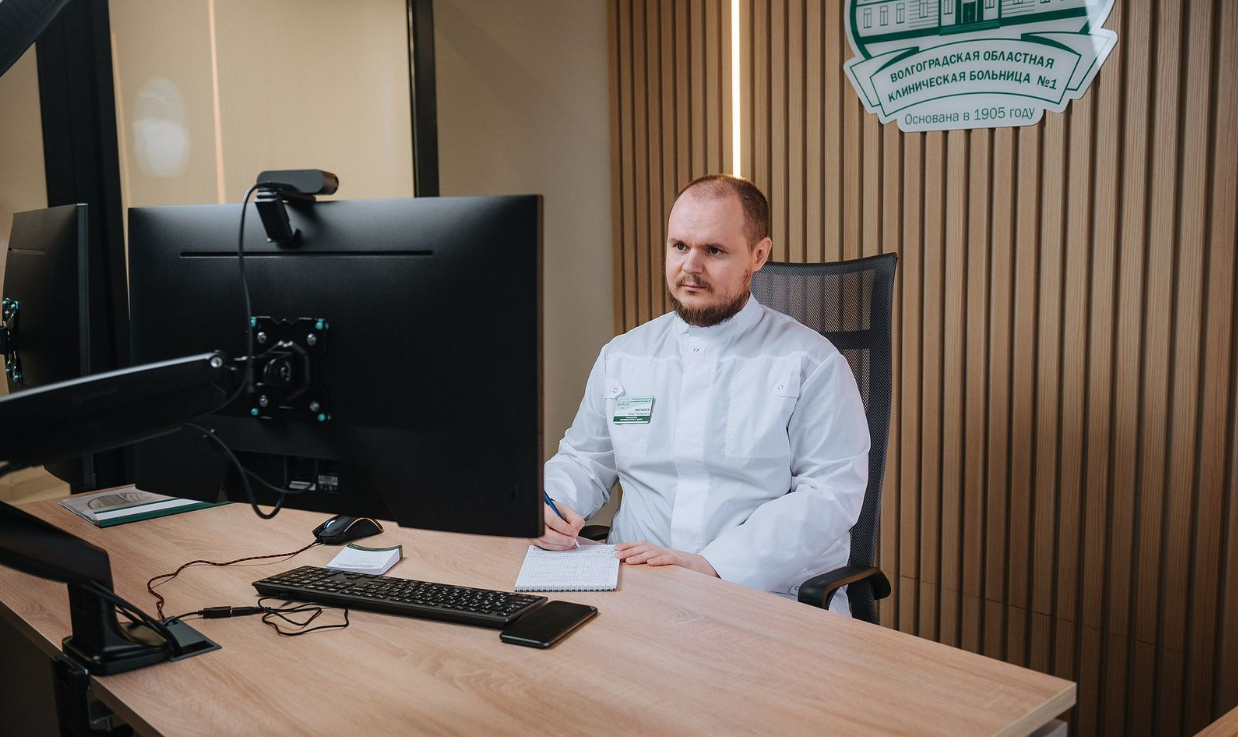 В Волгограде провели уже 10,5 тысячи телемедицинских консультаций