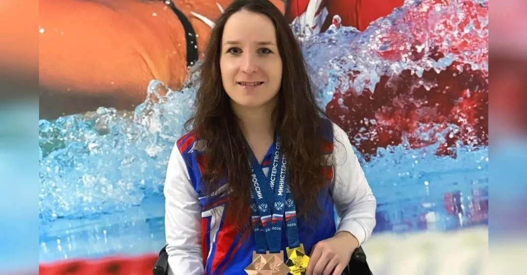 Паралимпийская вице-чемпионка Наталия Буткова завоевала четыре медали в Мордовии