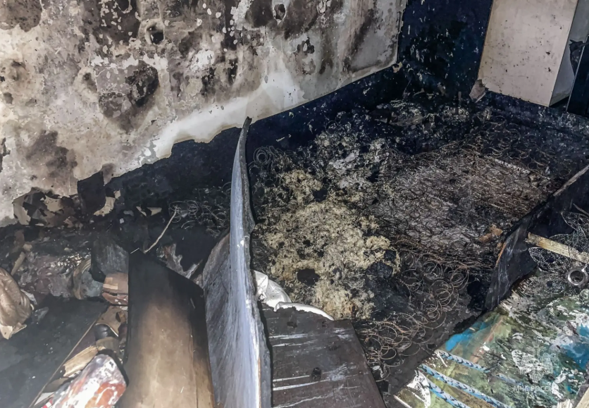 Волгоградка погибла при пожаре в десятиэтажке