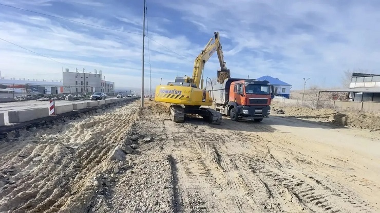 В Волгограде ремонтируют более 1,5 км улицы Ангарской