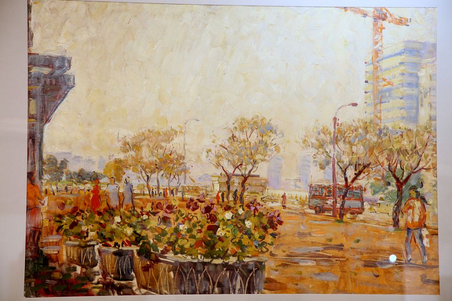 Коллекцию картин Виктора Лосева передали в дар музею Машкова в Волгограде