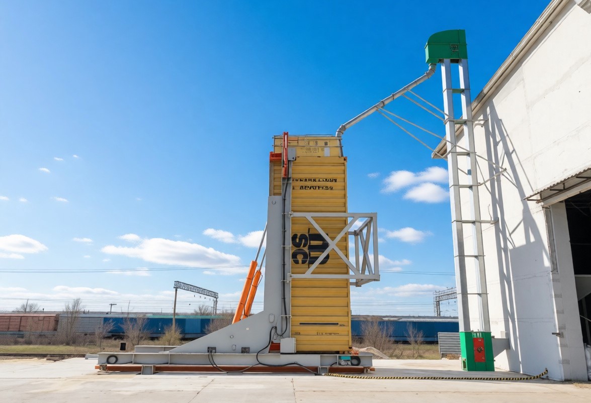 Зернопогрузочное оборудование обновили в индустриальном парке под Волгоградом