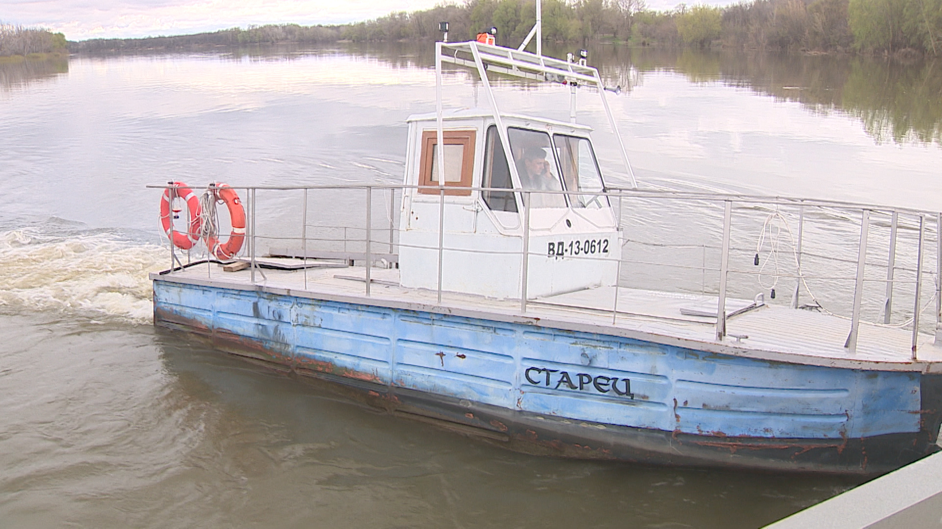 Под Волгоградом возобновили работу проблемной переправы через Дон у станицы Новогригорьевской