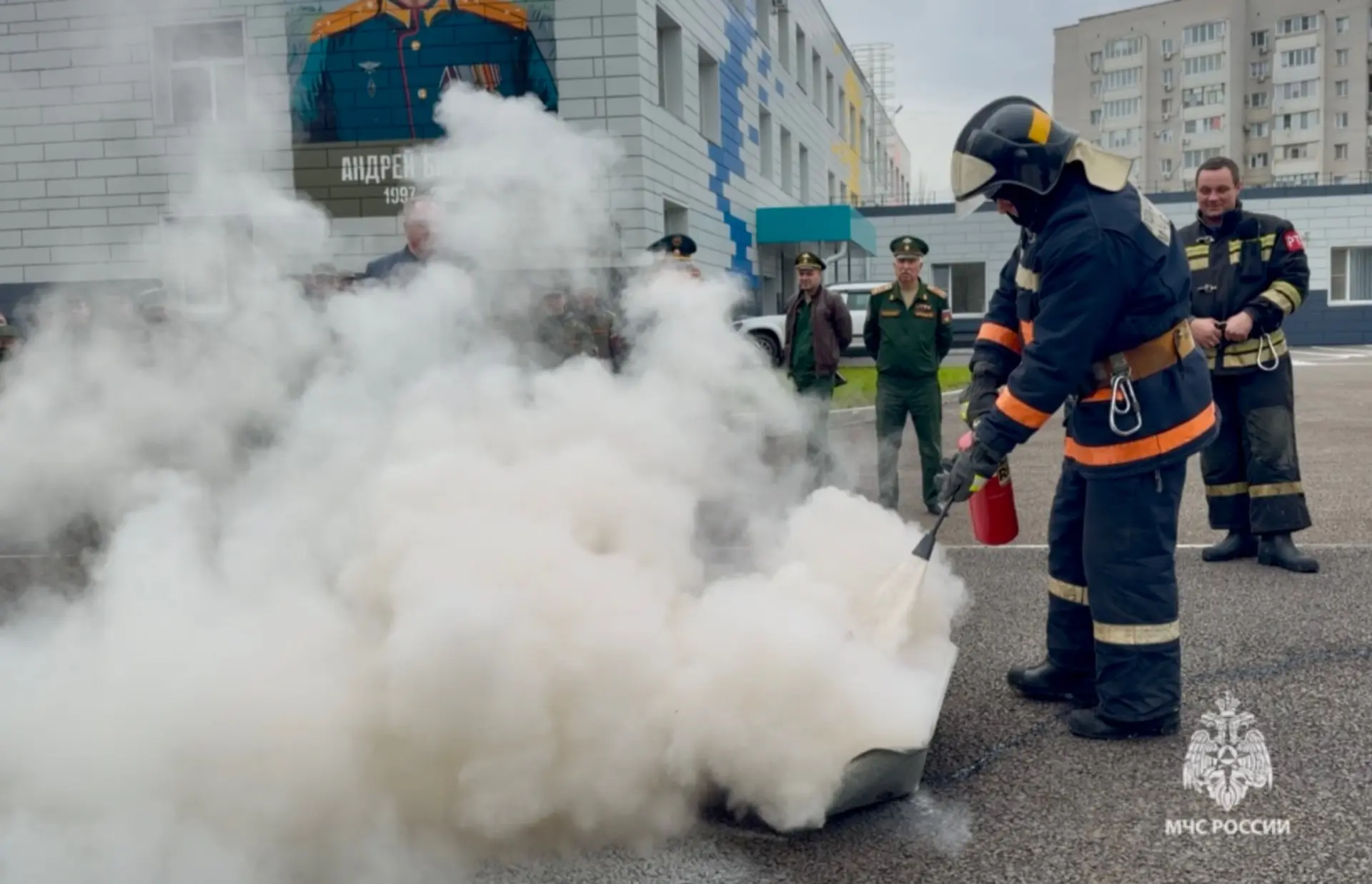 Условное возгорание потушили в Казачьем кадетском корпусе Волгограда