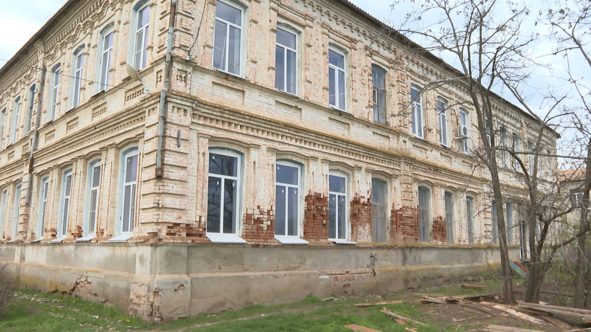 В Волгоградской области школу конца XIX века впервые капитально ремонтируют