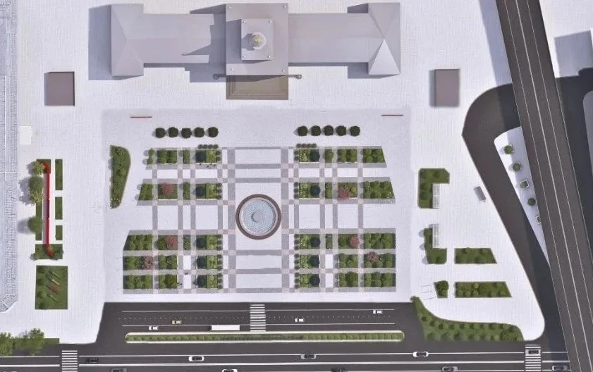 Фонтан «Детский хоровод» начали строить у вокзала в Волгограде