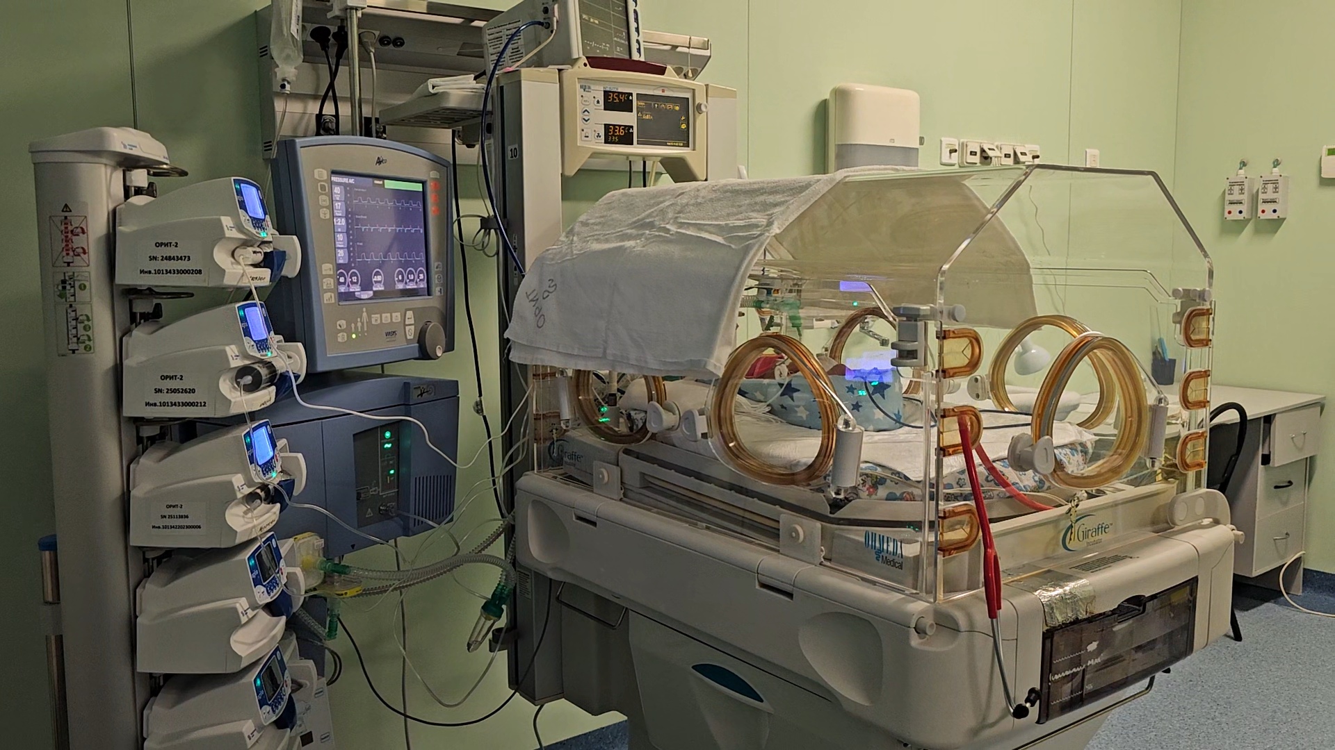 Волгоградский областной перинатальный центр № 2 оснастят новой аппаратурой