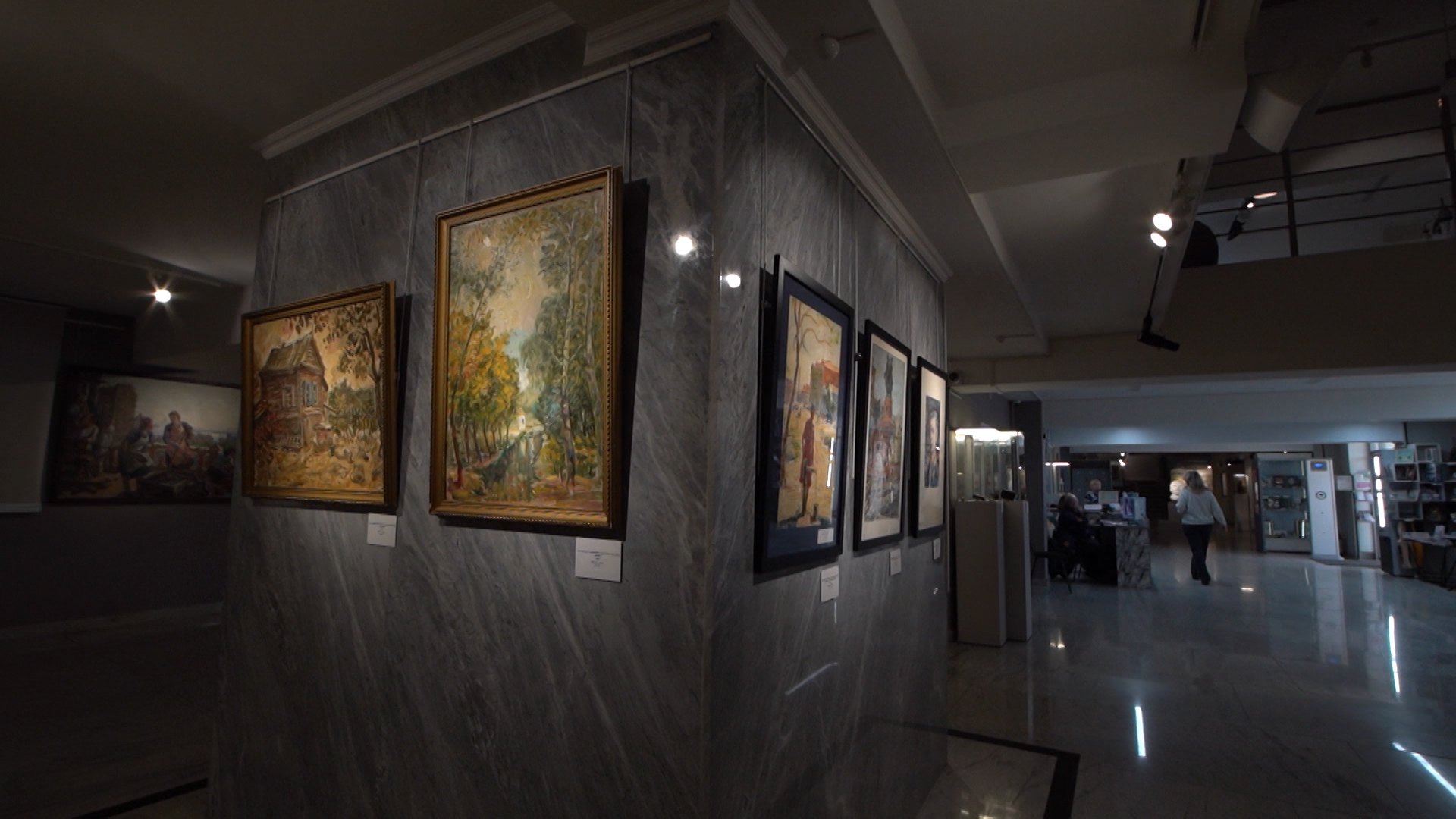 Выставку картин Виктора Лосева готовят в здании Царицынской пожарной каланчи