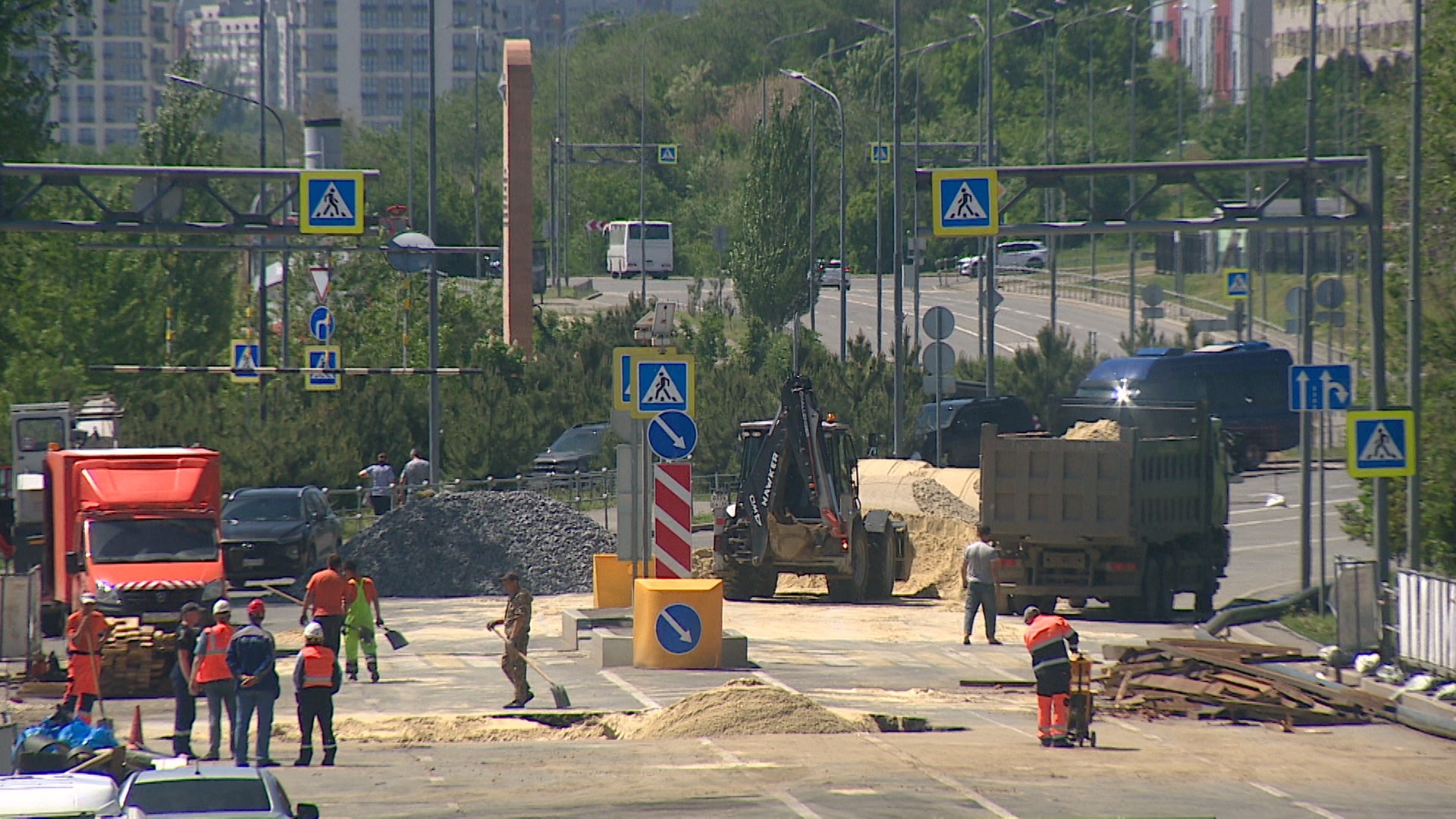 Движение транспорта откроют по Нулевой продольной в Волгограде 22 мая
