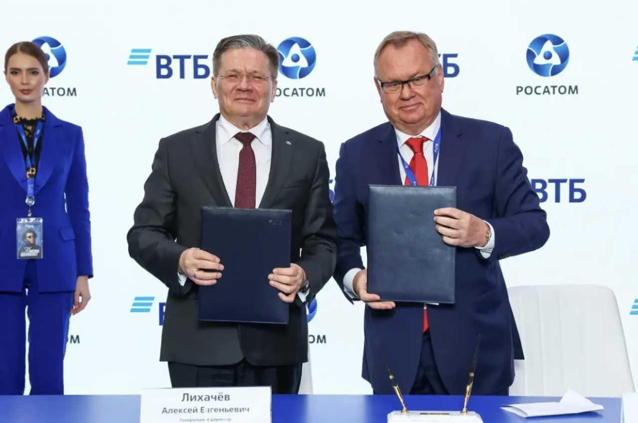 ВТБ и «Росатом» будут сотрудничать в проектах технологического суверенитета России