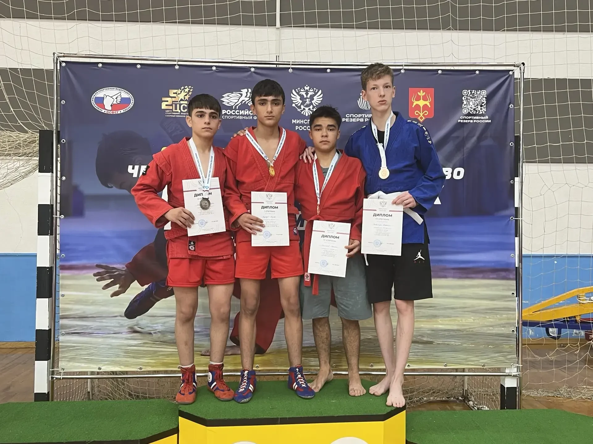 Самбист из Волгоградской области стал чемпионом Первенства России