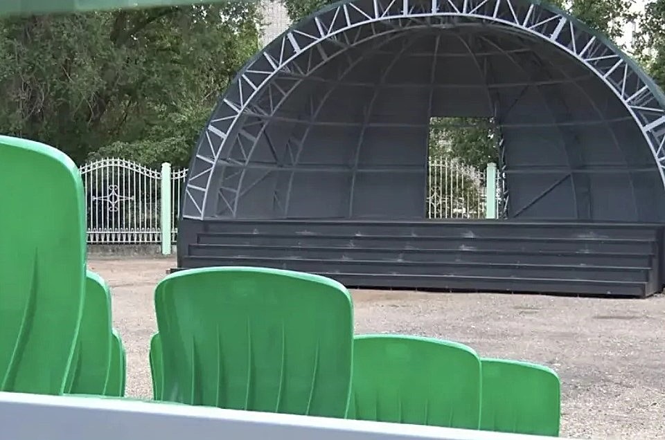 Новый экопарк и амфитеатр обустроили на юге Волгограда