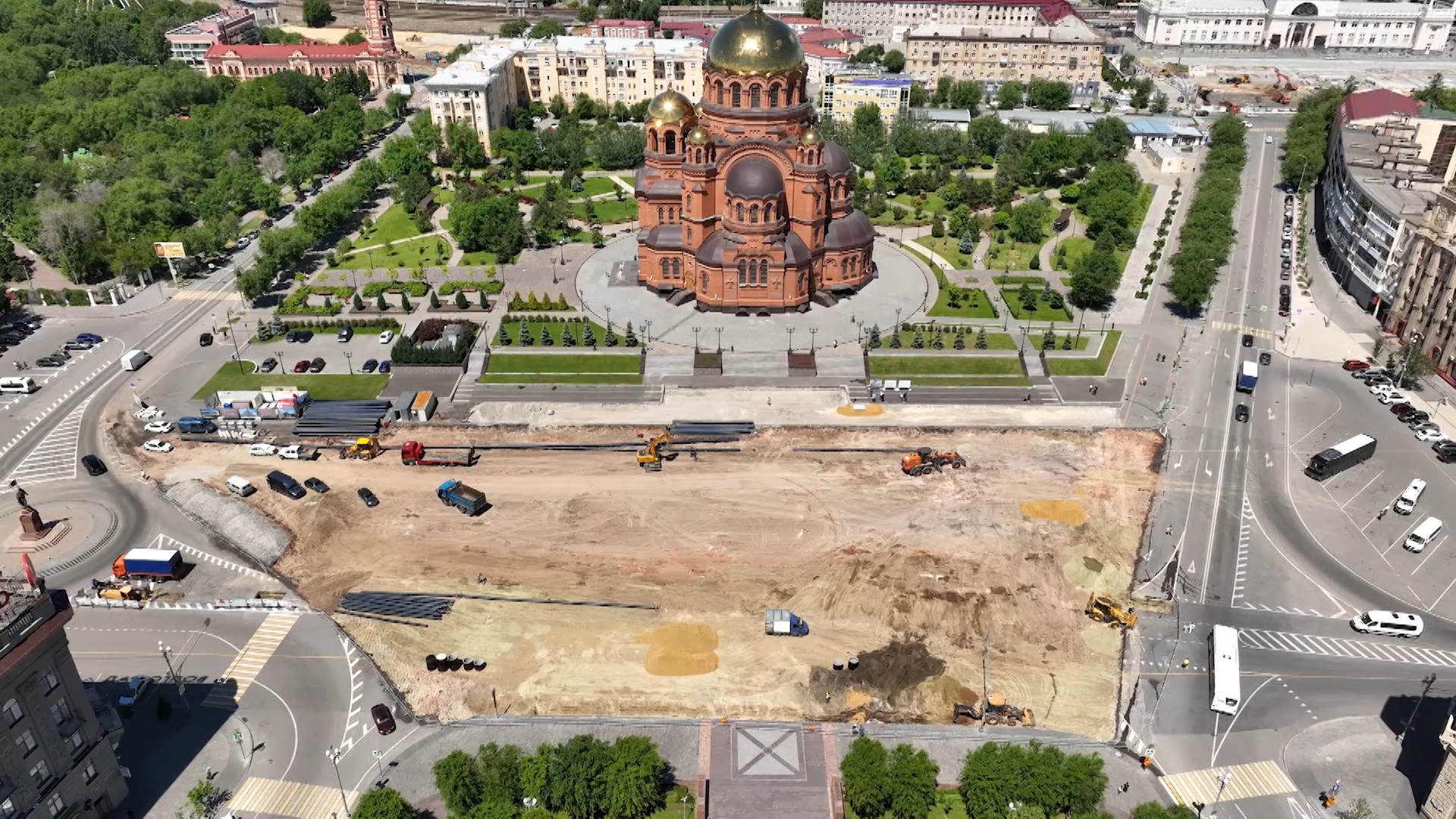 Улицы Мира и Володарского перекроют в Волгограде на две недели