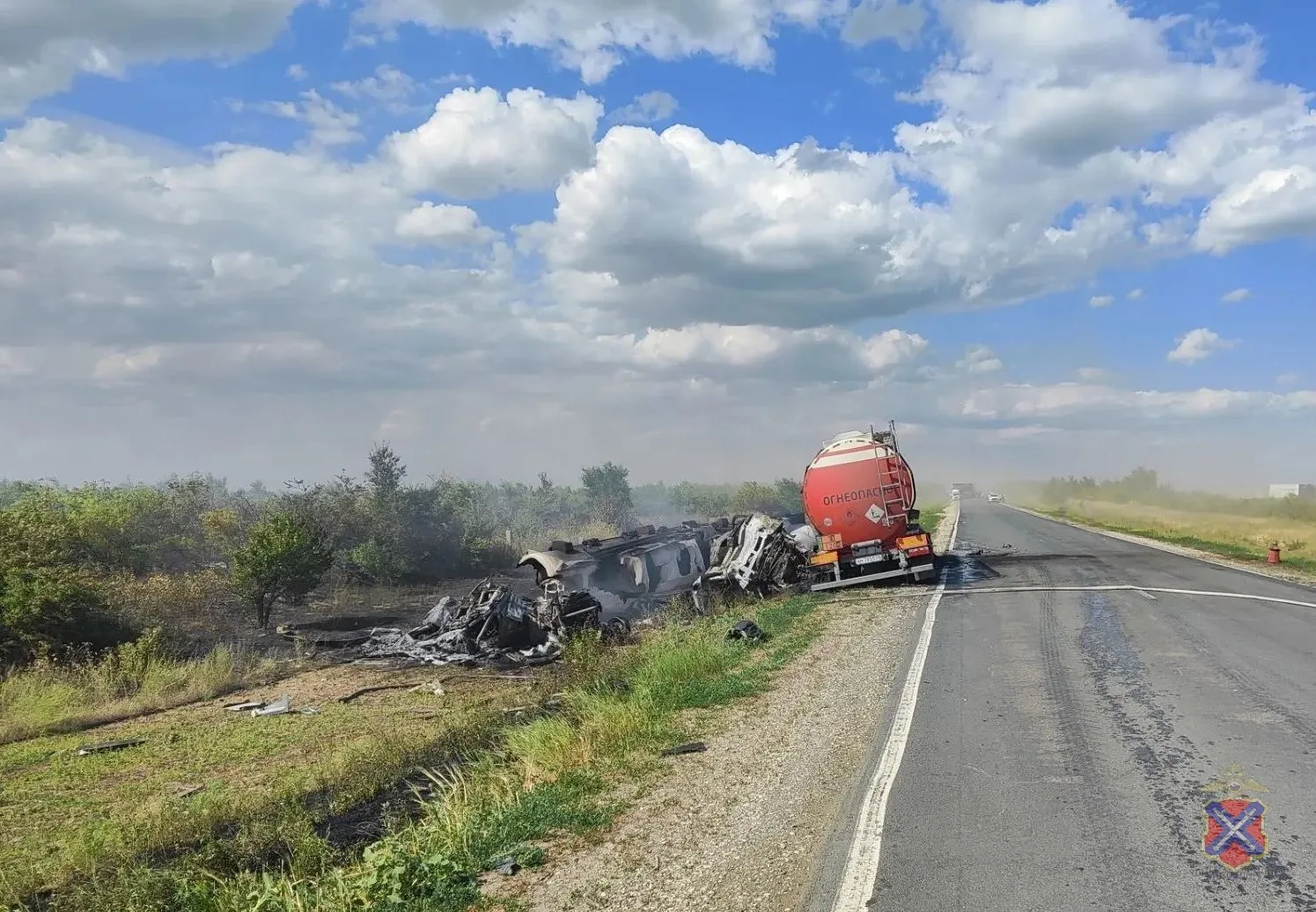 Водители двух грузовиков погибли в ДТП под Волгоградом