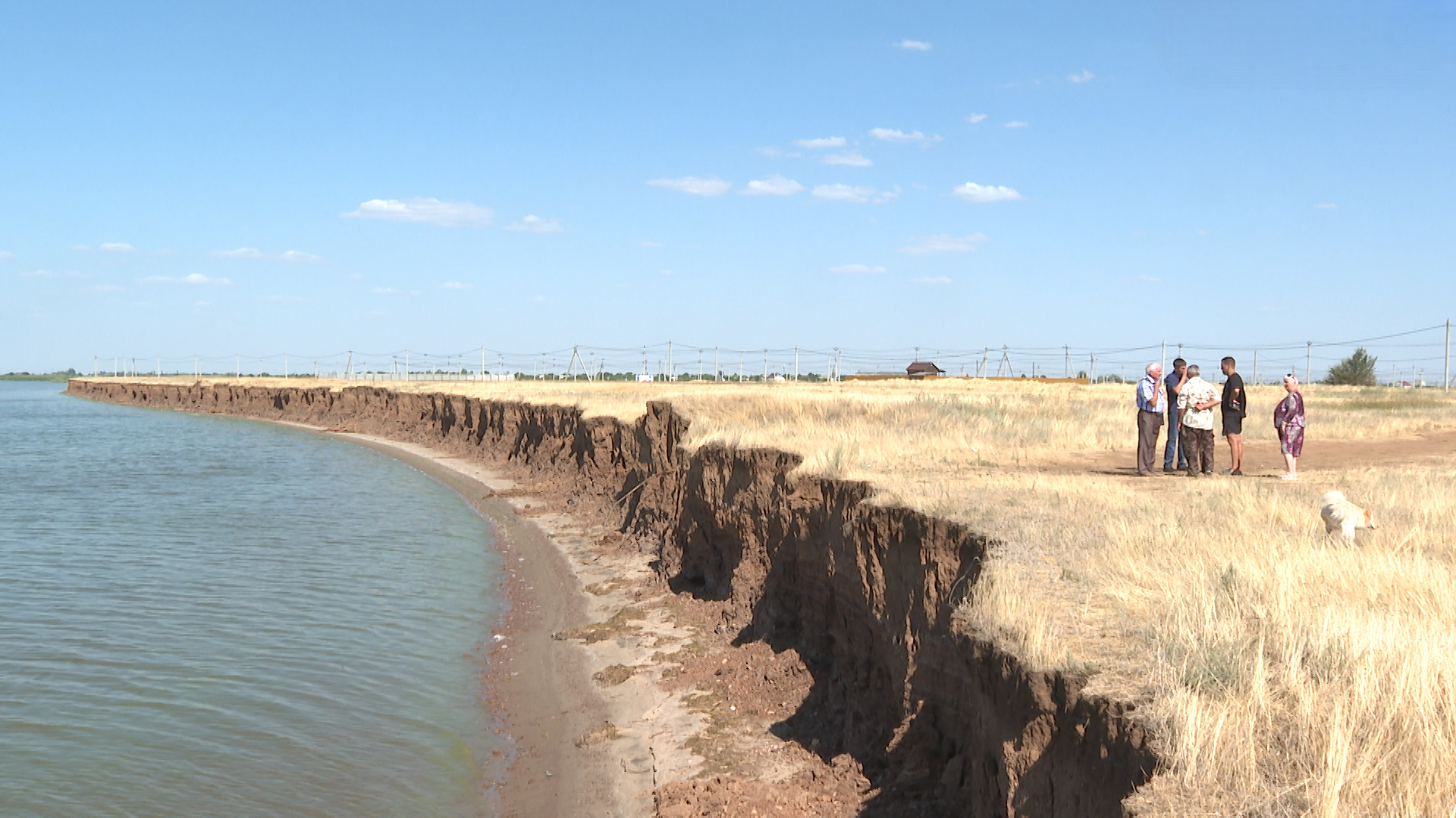 Берег уходит под воду: владельцы льготных участков в поселке ЛПК Волжского бьют тревогу