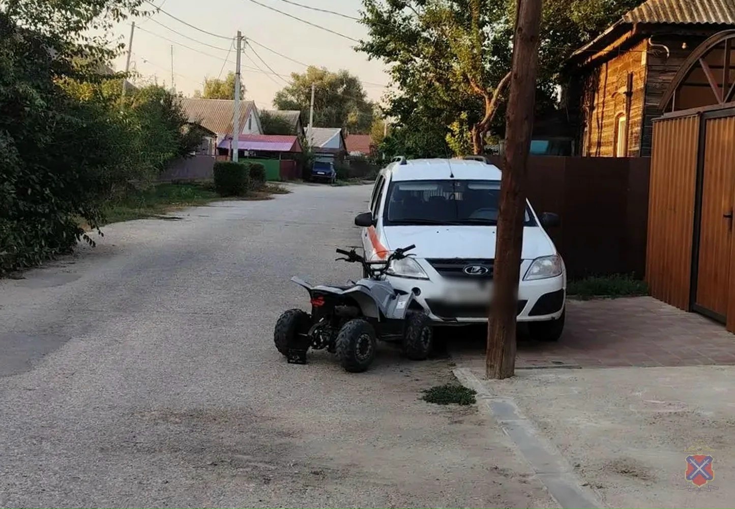 Двое детей на квадроцикле пострадали в ДТП под Волгоградом