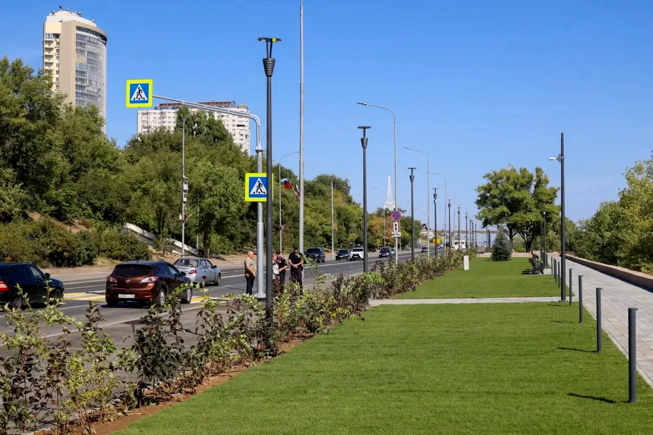Почти 400 бесплатных парковочных мест появятся на набережной Волгограда