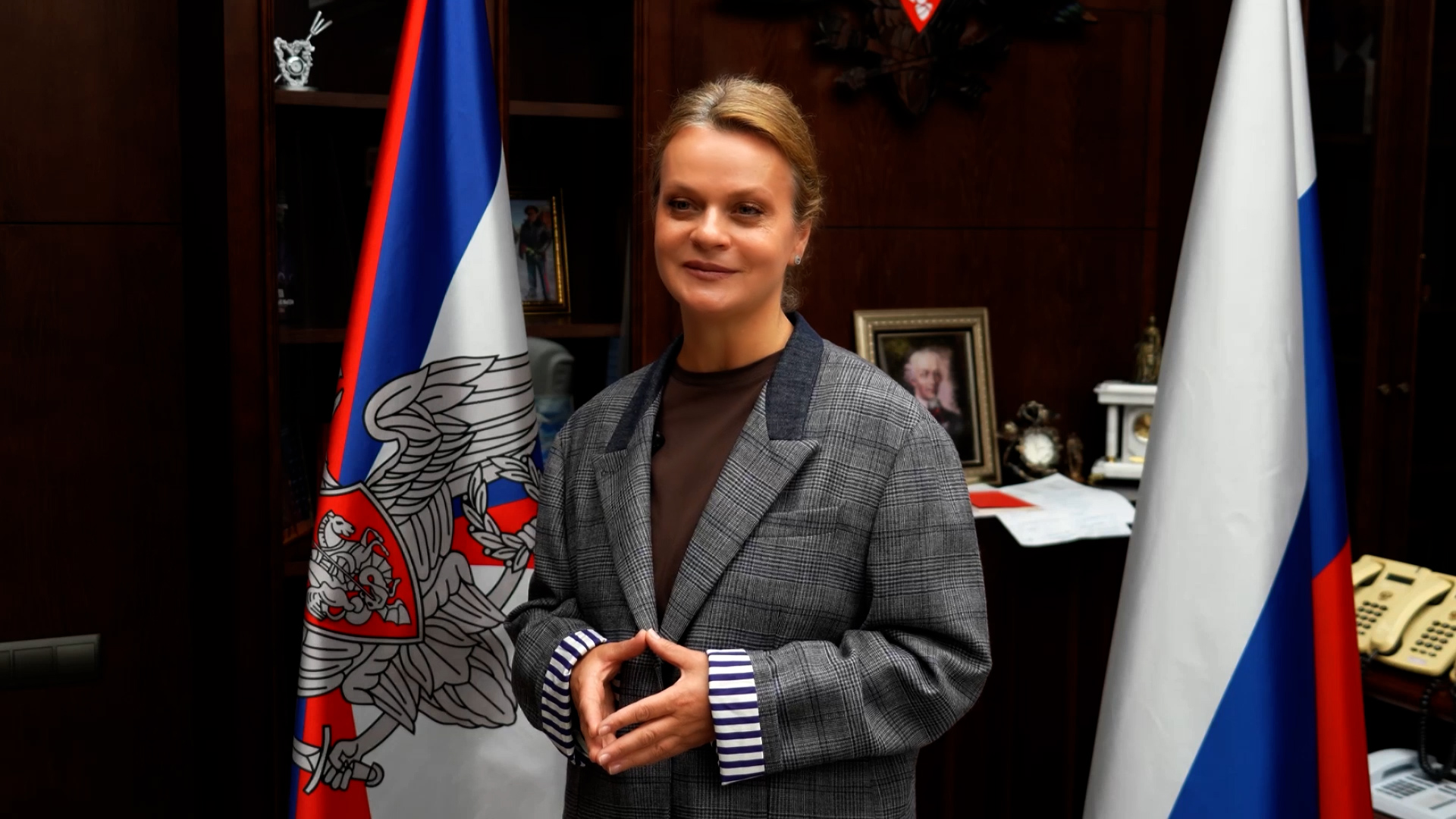 Анна Цивилева обратилась к участникам финала всероссийской «Семейной зарницы» под Волгоградом