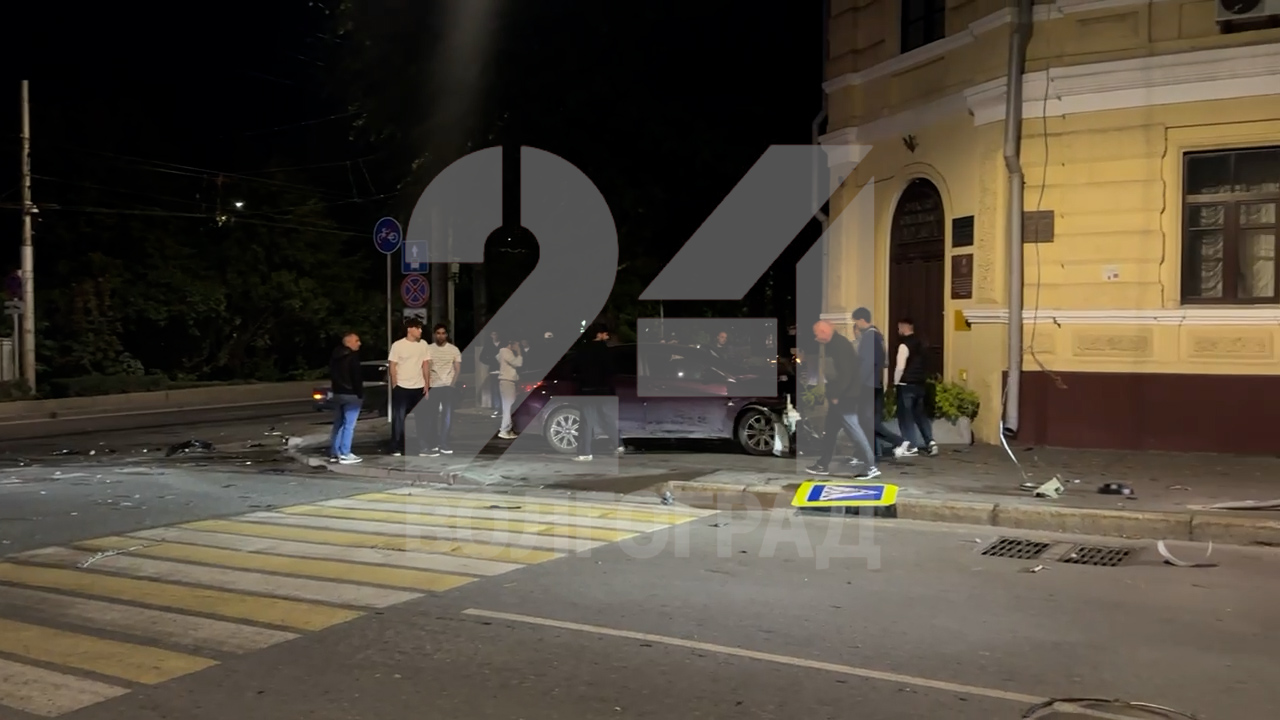 Серьезная авария произошла в центре Волгограда