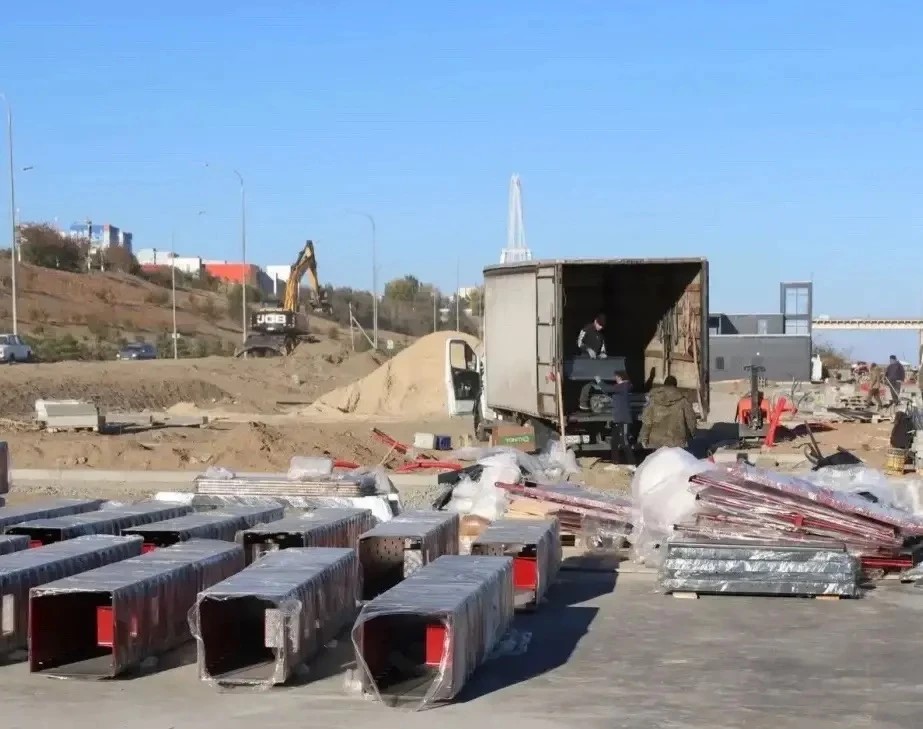 Полосу препятствий в стиле трассы «Русский ниндзя» возводят в Волгограде