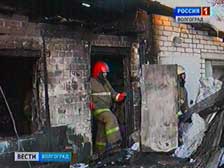 При пожаре в Краснооктябрьском районе погибли четыре человека