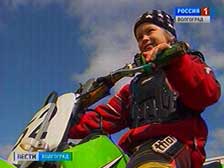 В Волгограде прошел чемпионат по мотокроссу