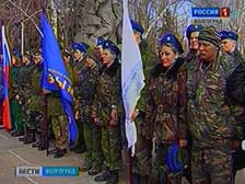 В Волгограде стартовали сборы военно-патриотического лагеря «Вектор мужества»