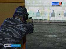 В академии МВД проходят соревнования по стрельбе из боевого оружия