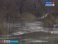 В Еланском районе подтопило приусадебные участки