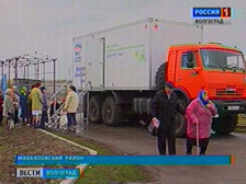Передвижной диагностический центр работает в михайловских селах