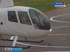 Для тренировки перед чемпионатом России в Волгоград прибыла вертолетная группа