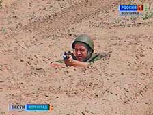 В Волжском военнослужащие-контрактники проходят экспериментальный курс выживания