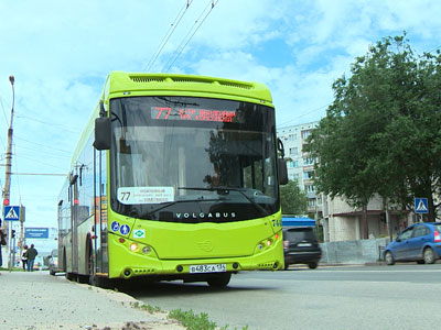 Новые автобусы вышли на самый протяженный маршрут Волгограда